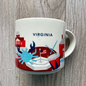 Starbucks You Are Here VIRGINIA Mug 2015 Series